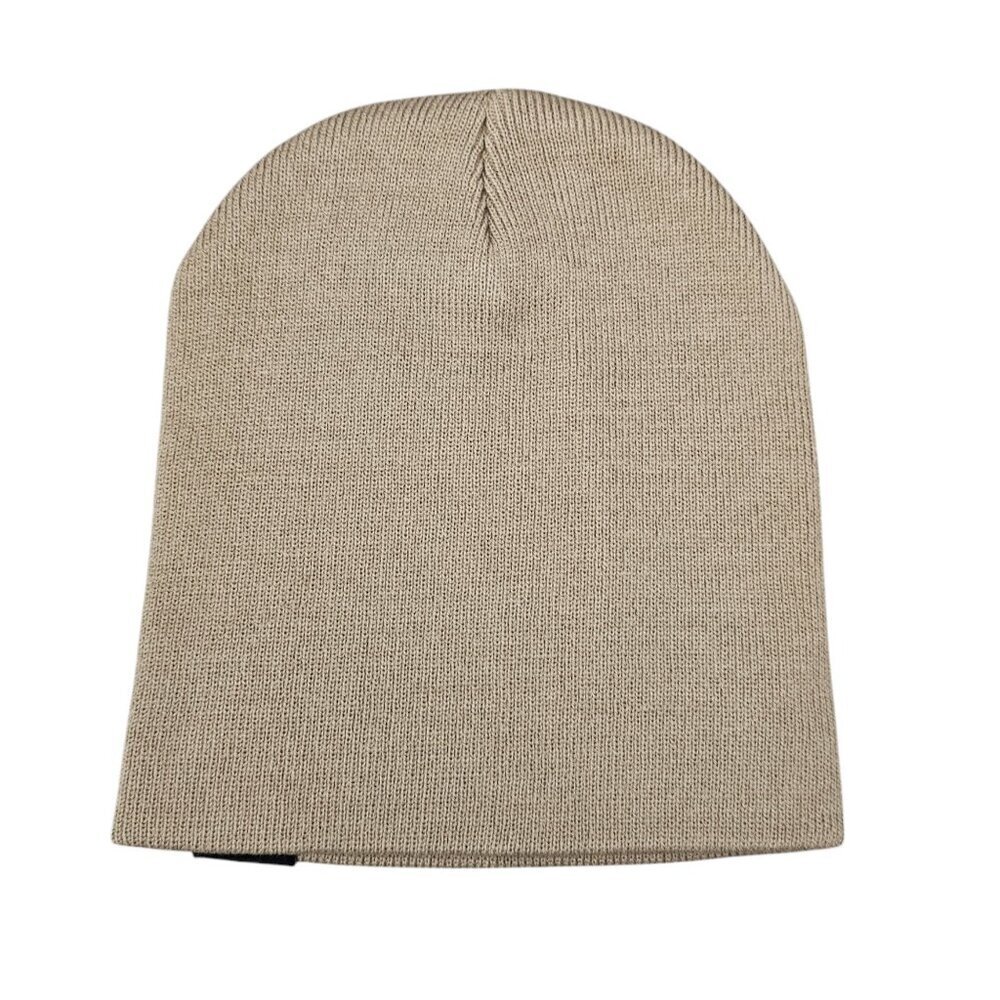 Alf Knit New Logo Tan Beanie Winter Hat - Picture 4 of 5